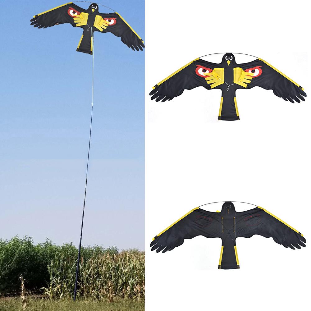 Bird Scare Kite Reflective Flying Hawk Bird Scarer..